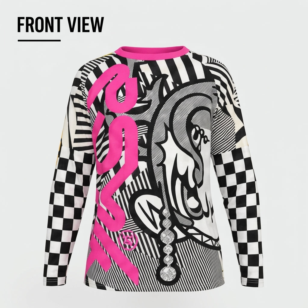 PSYK Vertigo Manga Long Sleeve Shirt