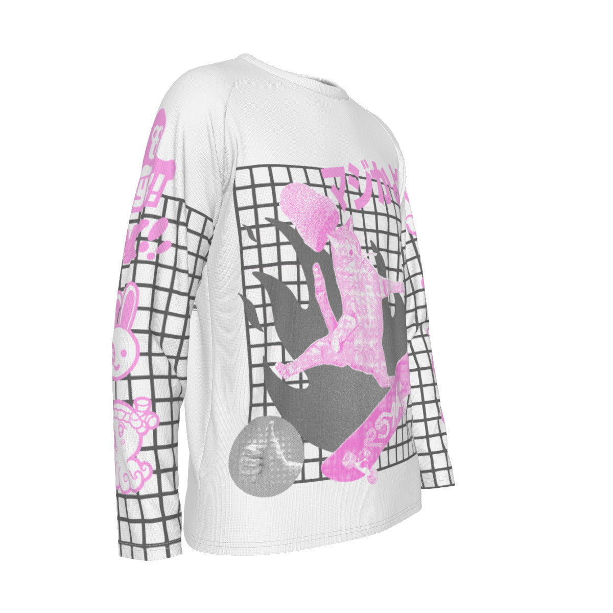 Catboarding Streetwear Longsleeve Shirt