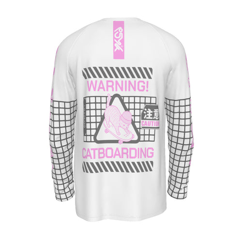 Catboarding Streetwear Longsleeve Shirt