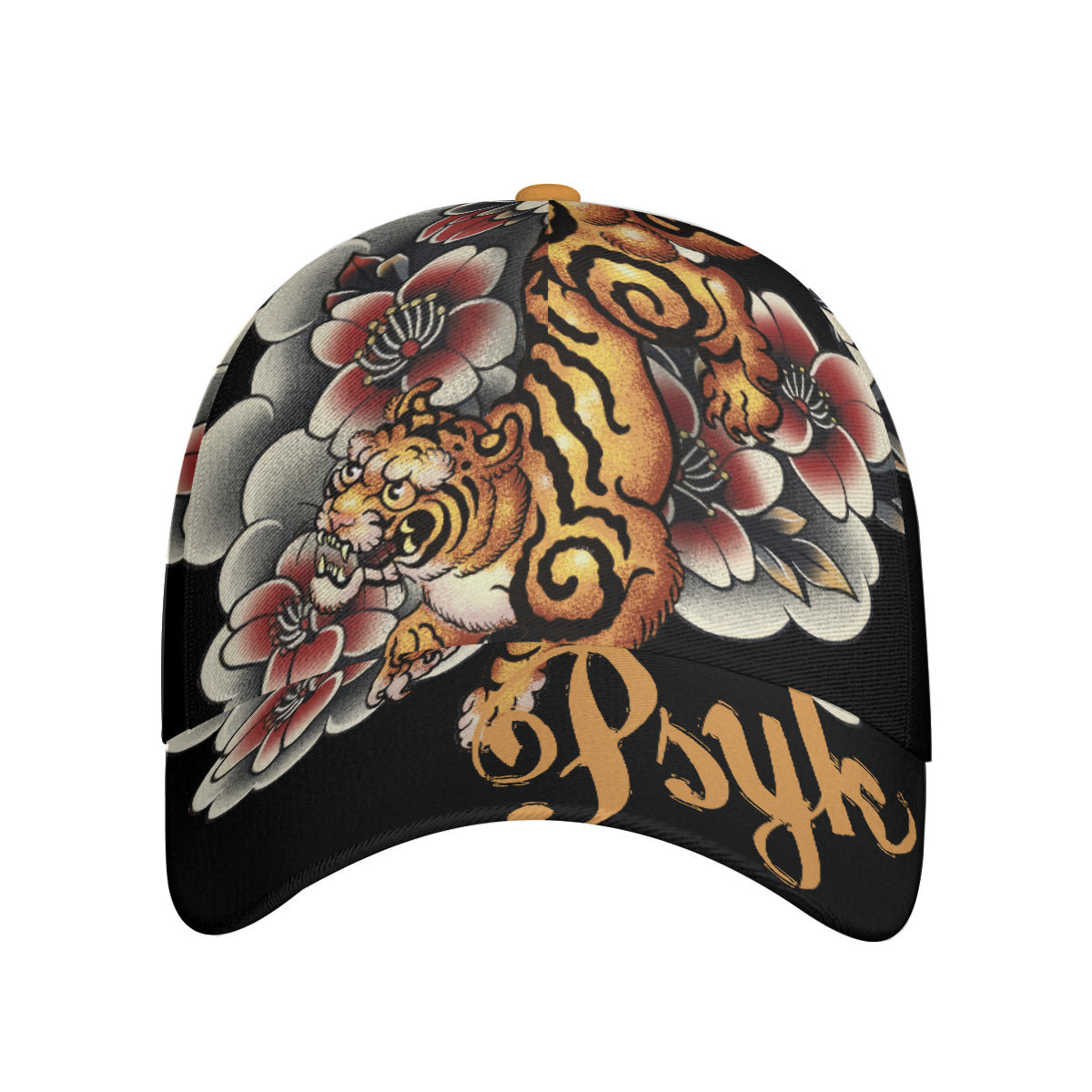 PSYK Psyko Tiger Black Snapback Hat