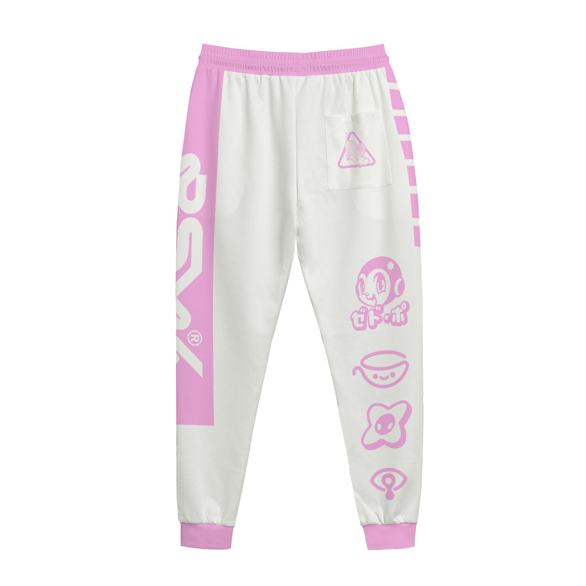 Catboarding Streetwear White Sweatpants