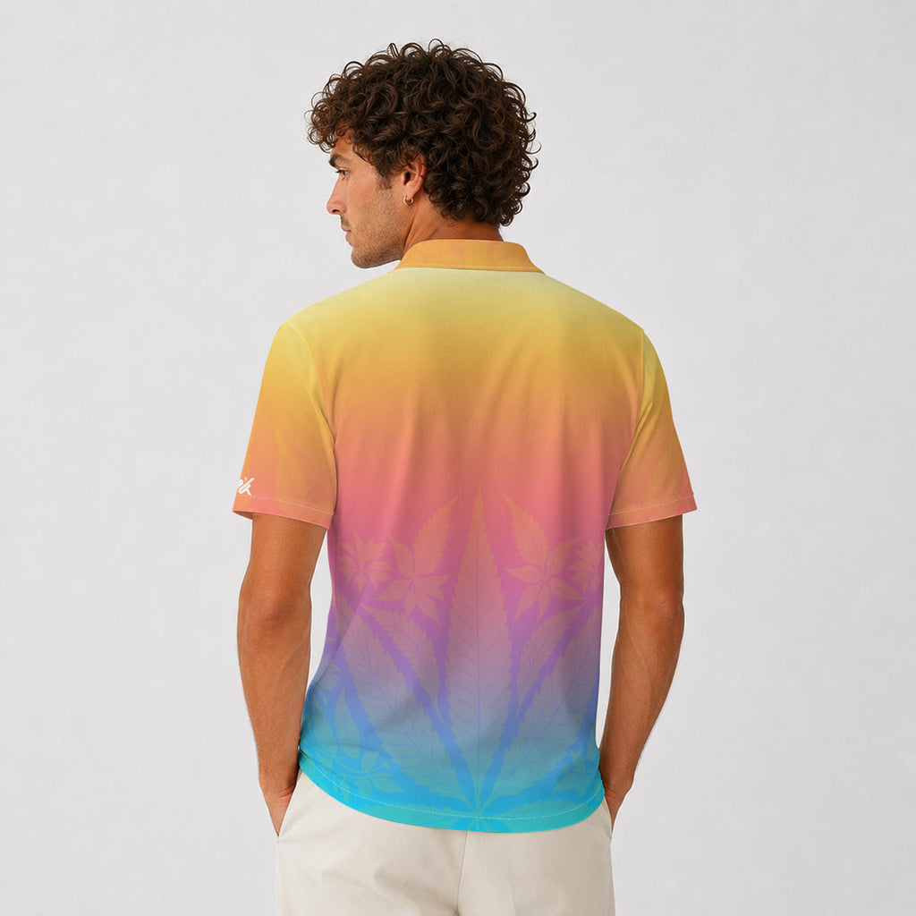 PSYK Summer Bright Plant Polo