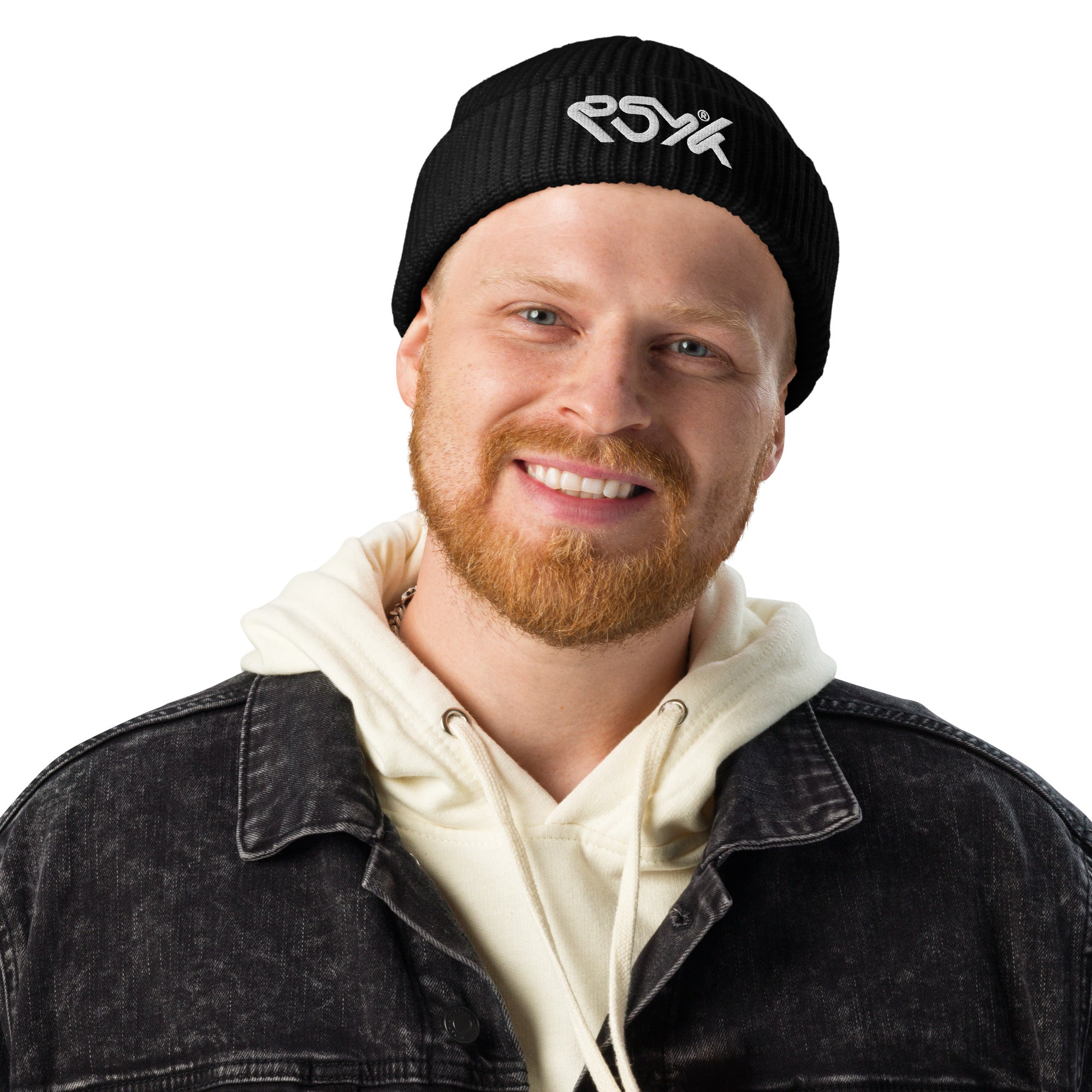 PSYK® Embroidered Short Beanie